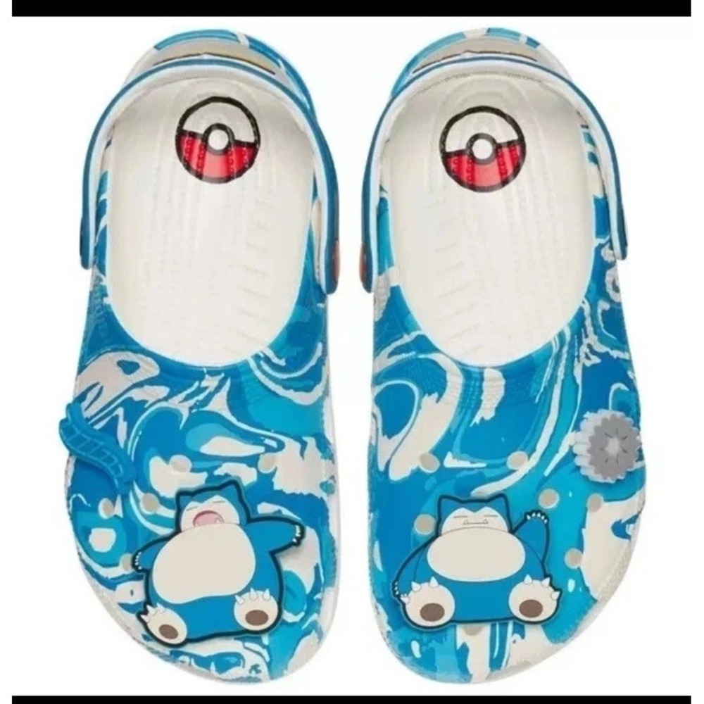 Crocs Pokemon Snorlax Classic New with Pokémon Box MENS 8‎ WMNS 10